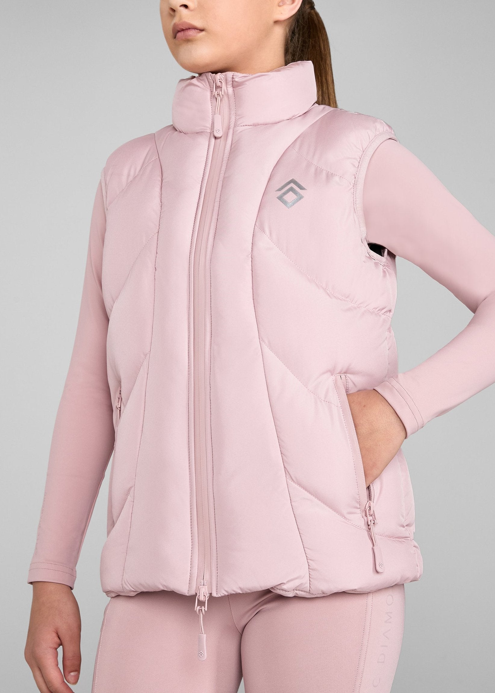 Top-Rated YR Pink Puffer Gilet