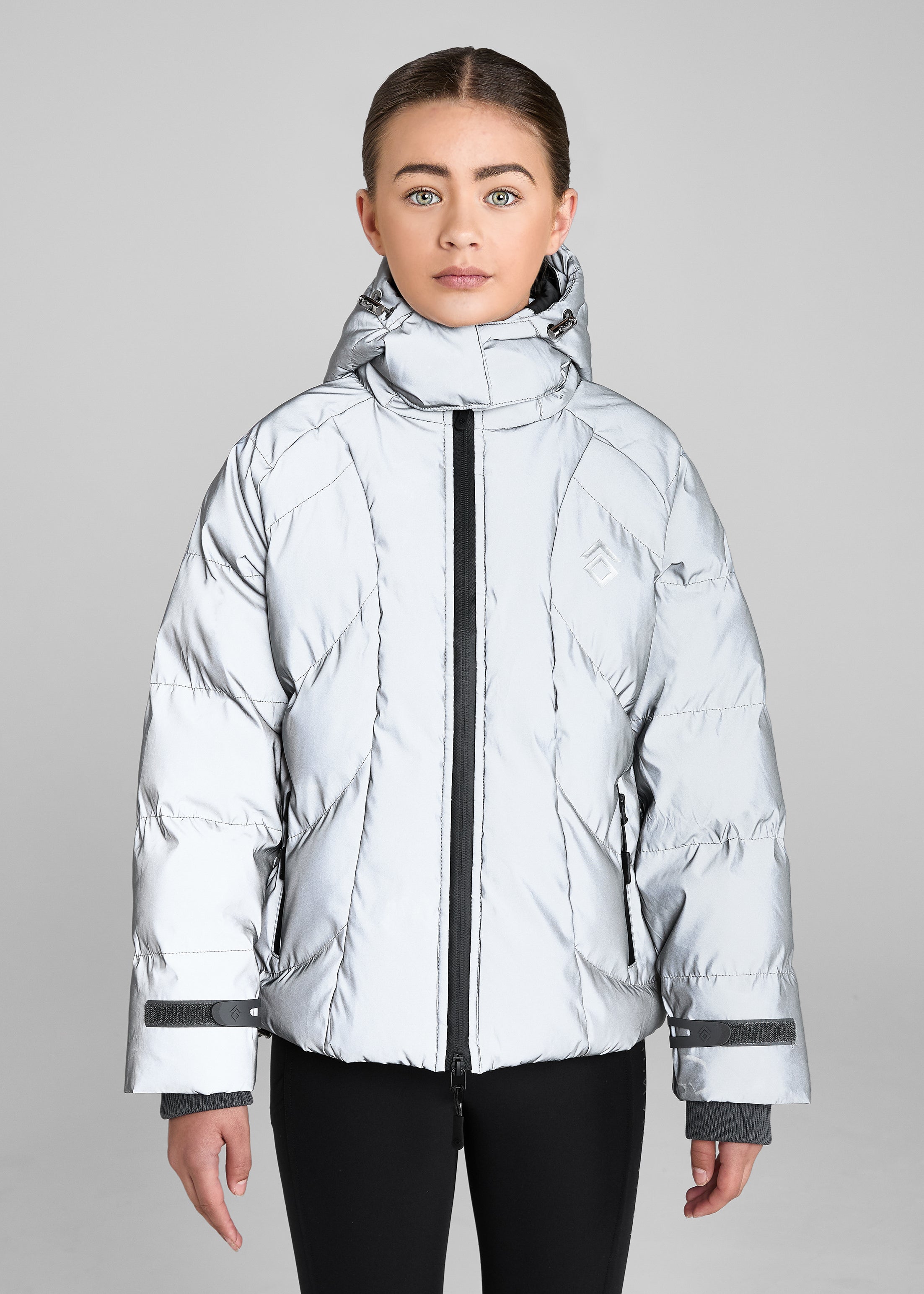 Top-Rated YR Reflective Puffer Coat