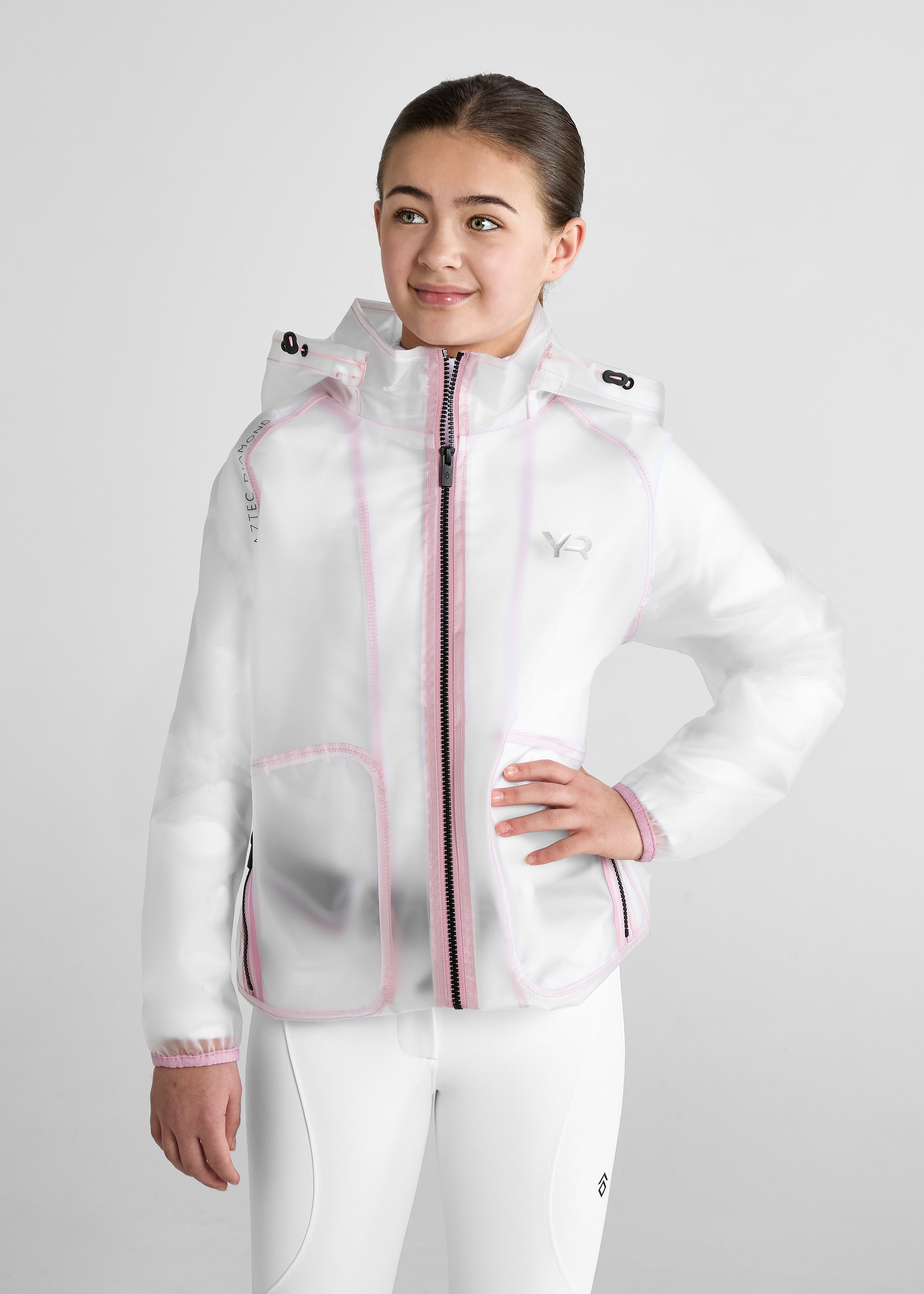 Top-Rated YR Pink Rain Jacket